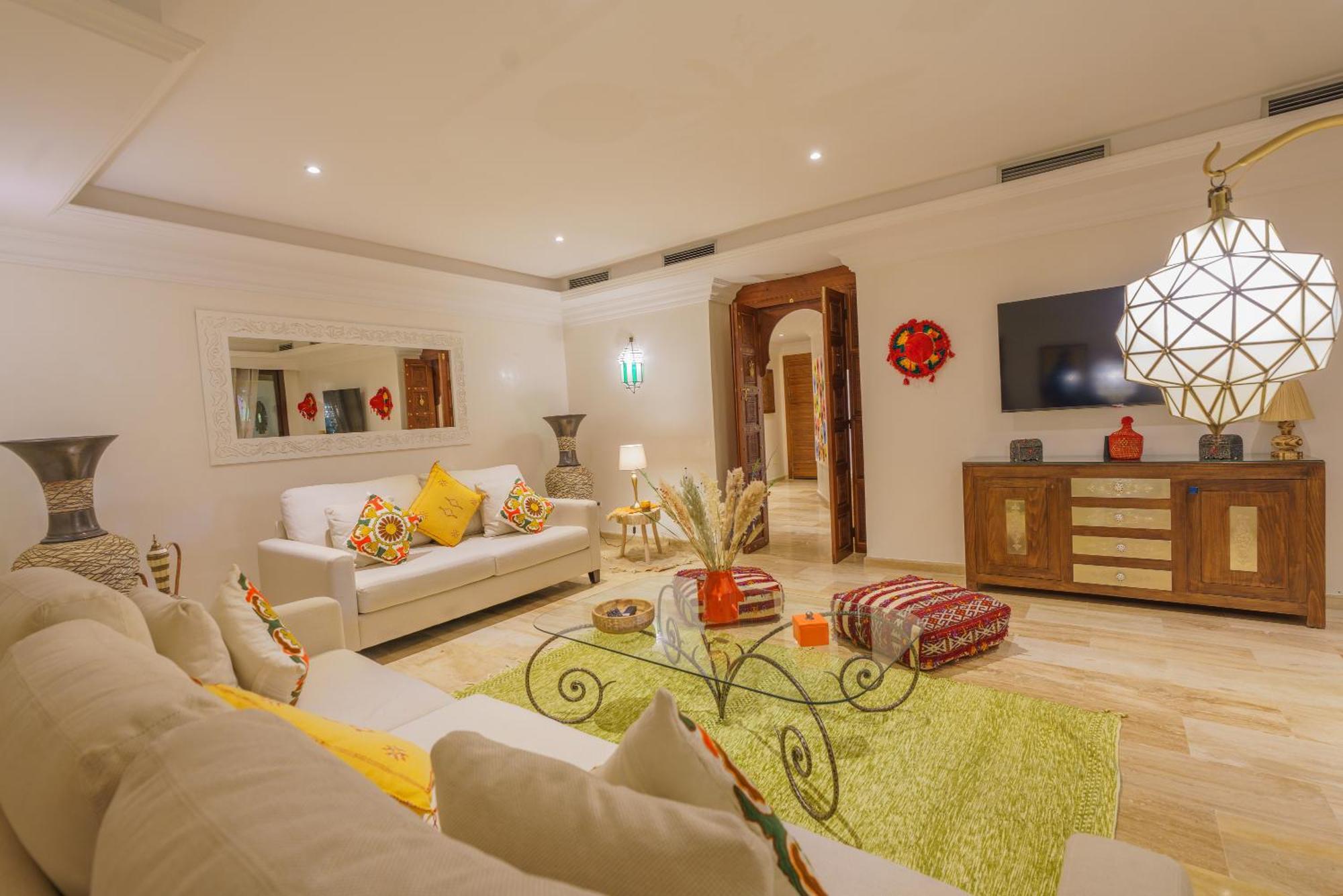 Luxueux 138 M2 Avec Piscine Apartment Marrakesh Luaran gambar
