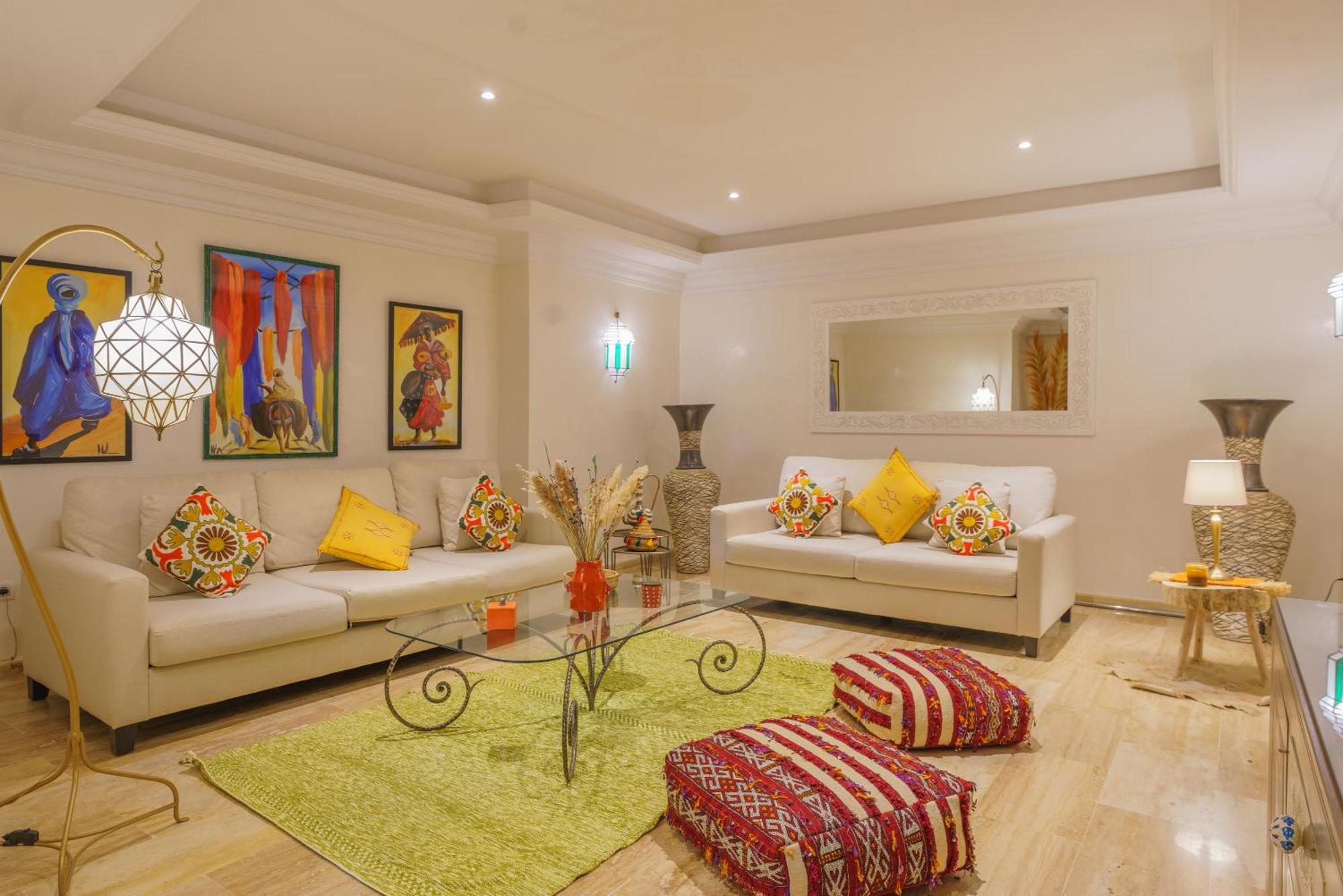 Luxueux 138 M2 Avec Piscine Apartment Marrakesh Luaran gambar